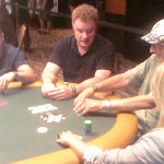 getting a laugh from Dale – cropped